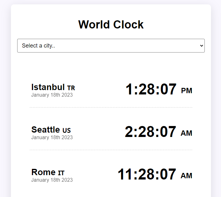 worldclock